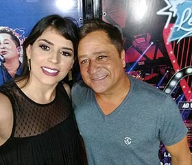 Divulgação musical - cantor Leonardo e Dijane Paixão