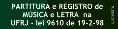 Registro de Músicas e letras na UFRJ